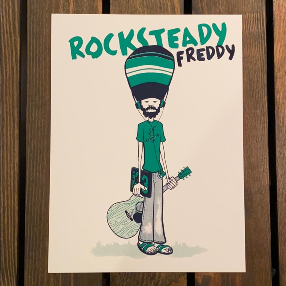 Guitar Player Poster